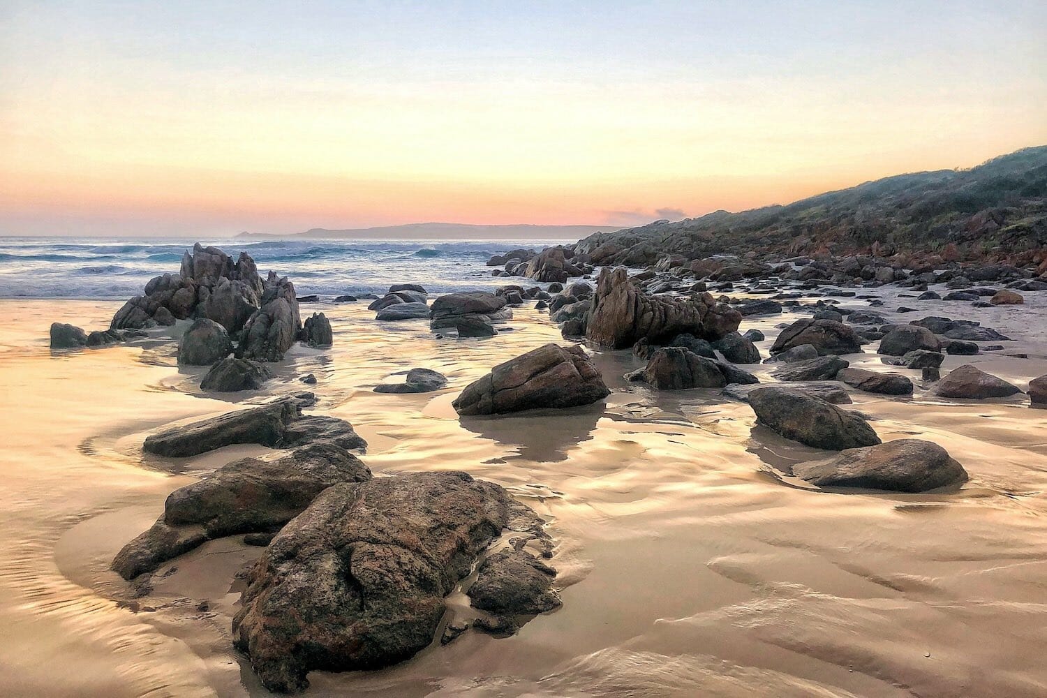 Bremer Bay sand from drone